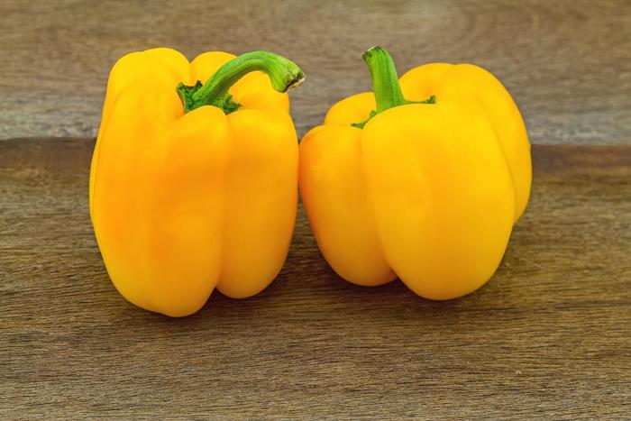 'Golden California Wonder' Bell Pepper - Capsicum annuum from Bloomfield Garden Center